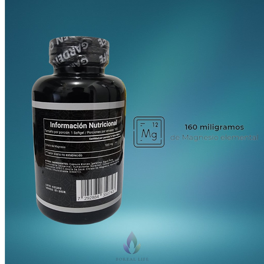Citrato de Magnesio - Garden of life®