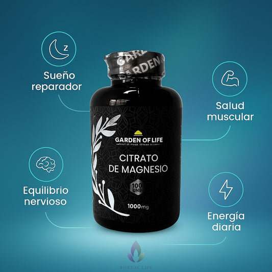 Citrato de Magnesio - Garden of life®